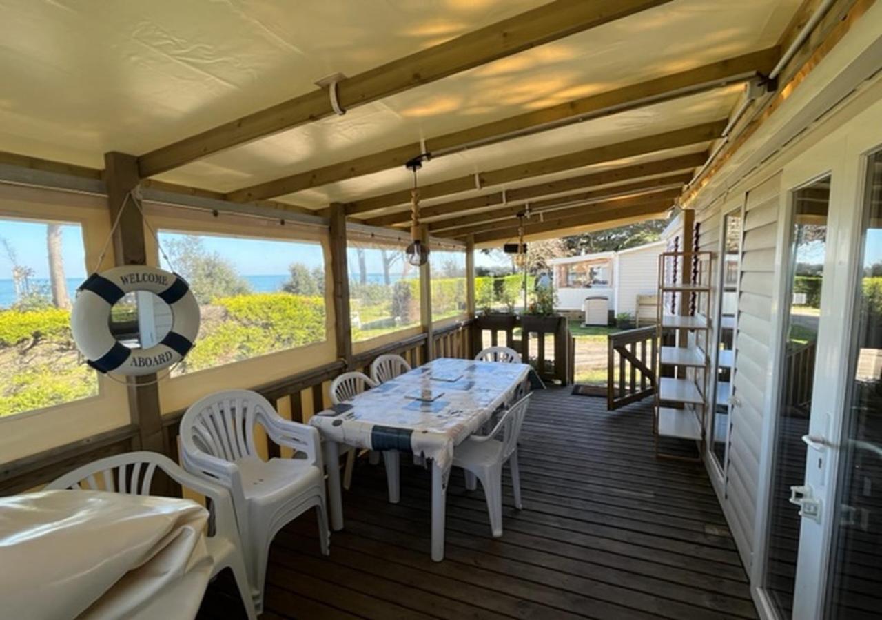 Mobilhomes Quiberon Camping Conguel - Bord De Mer Eksteriør billede