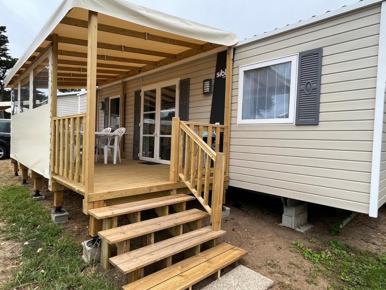 Mobilhomes Quiberon Camping Conguel - Bord De Mer Eksteriør billede