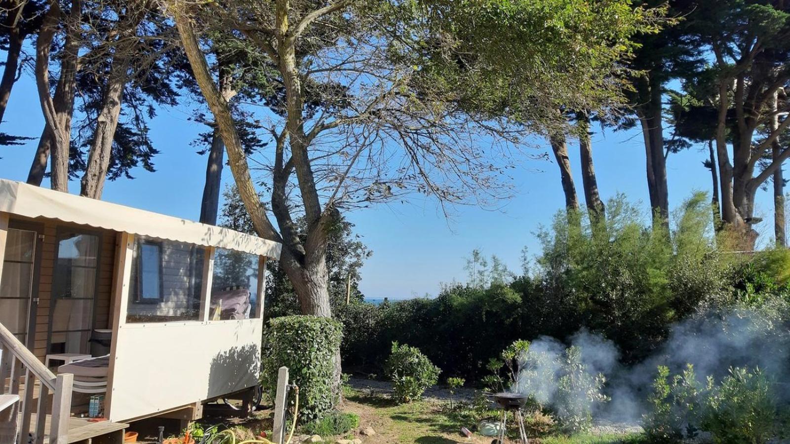 Mobilhomes Quiberon Camping Conguel - Bord De Mer Eksteriør billede