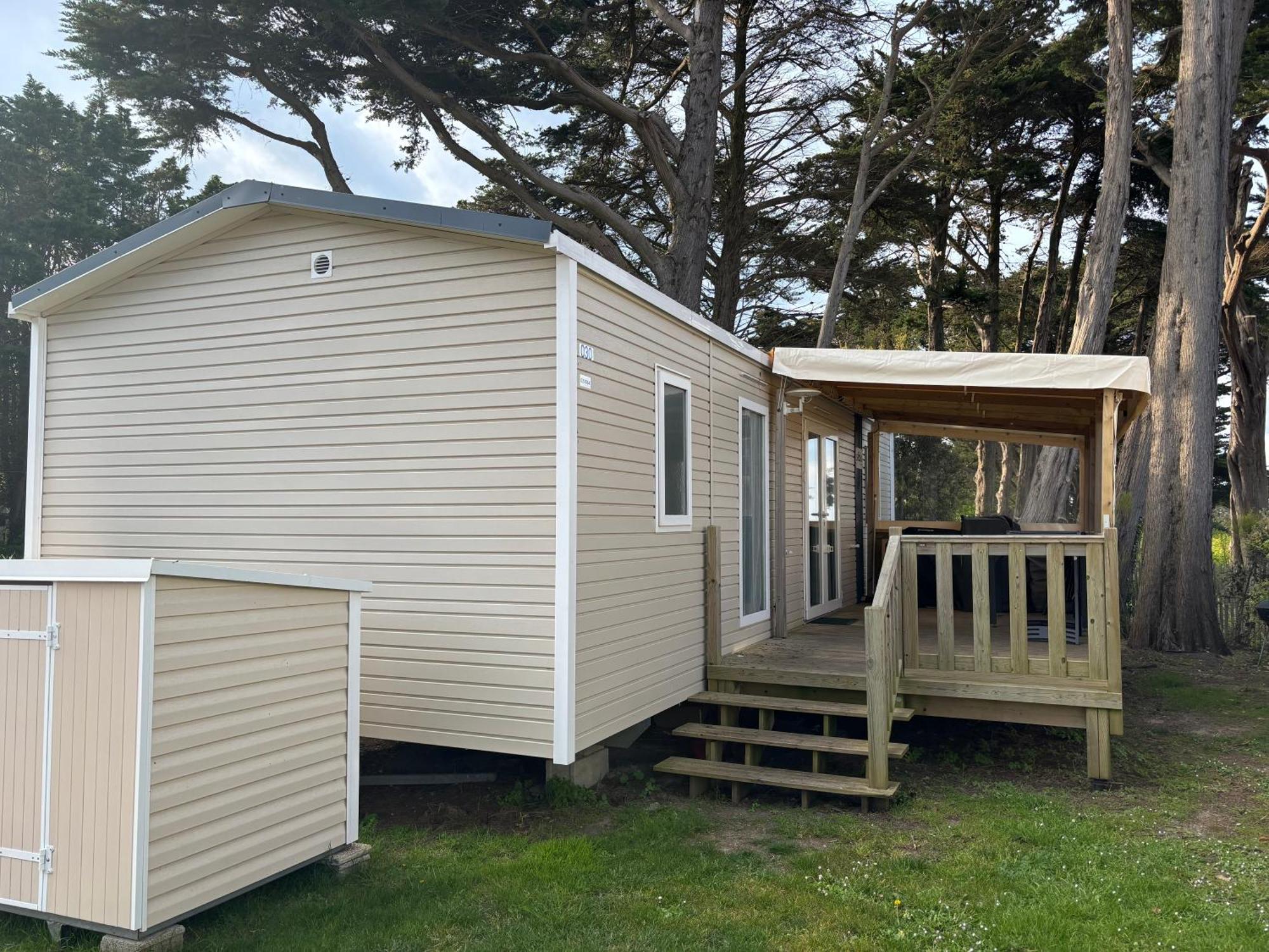 Mobilhomes Quiberon Camping Conguel - Bord De Mer Eksteriør billede