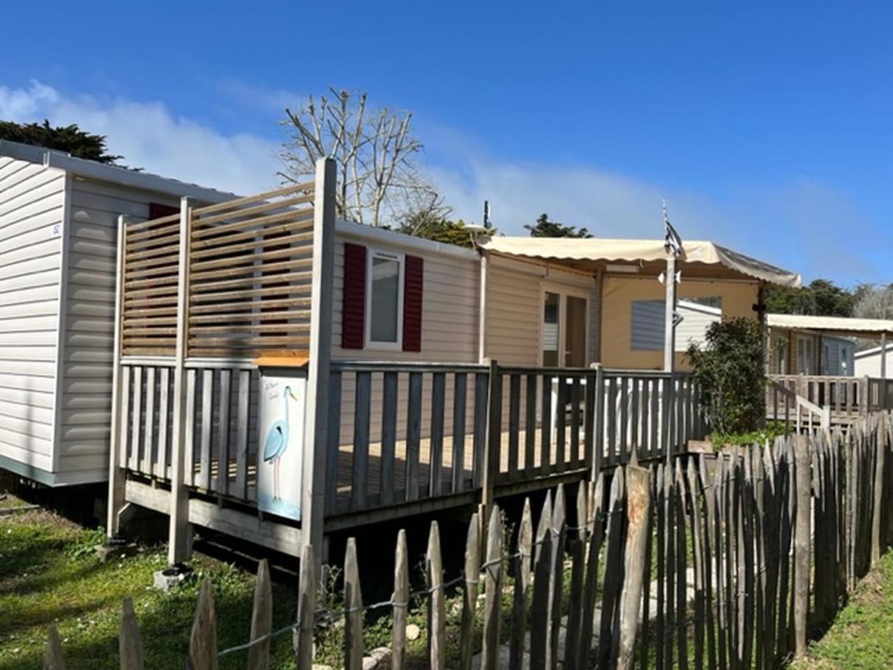 Mobilhomes Quiberon Camping Conguel - Bord De Mer Eksteriør billede
