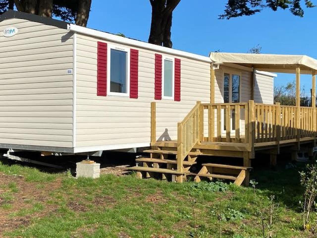 Mobilhomes Quiberon Camping Conguel - Bord De Mer Eksteriør billede