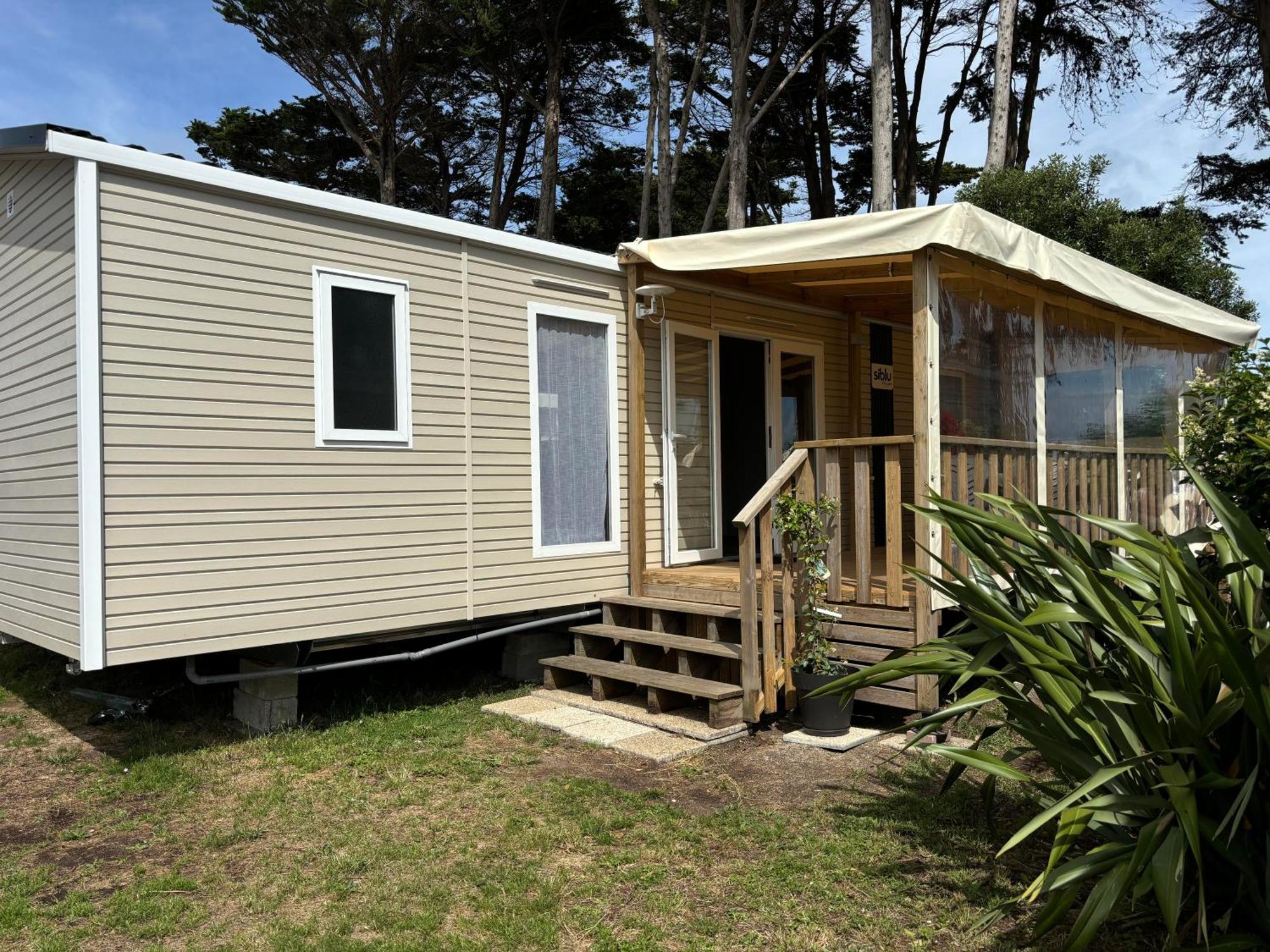 Mobilhomes Quiberon Camping Conguel - Bord De Mer Eksteriør billede