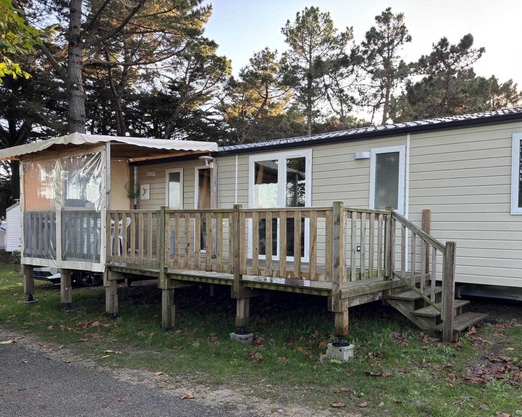 Mobilhomes Quiberon Camping Conguel - Bord De Mer Eksteriør billede
