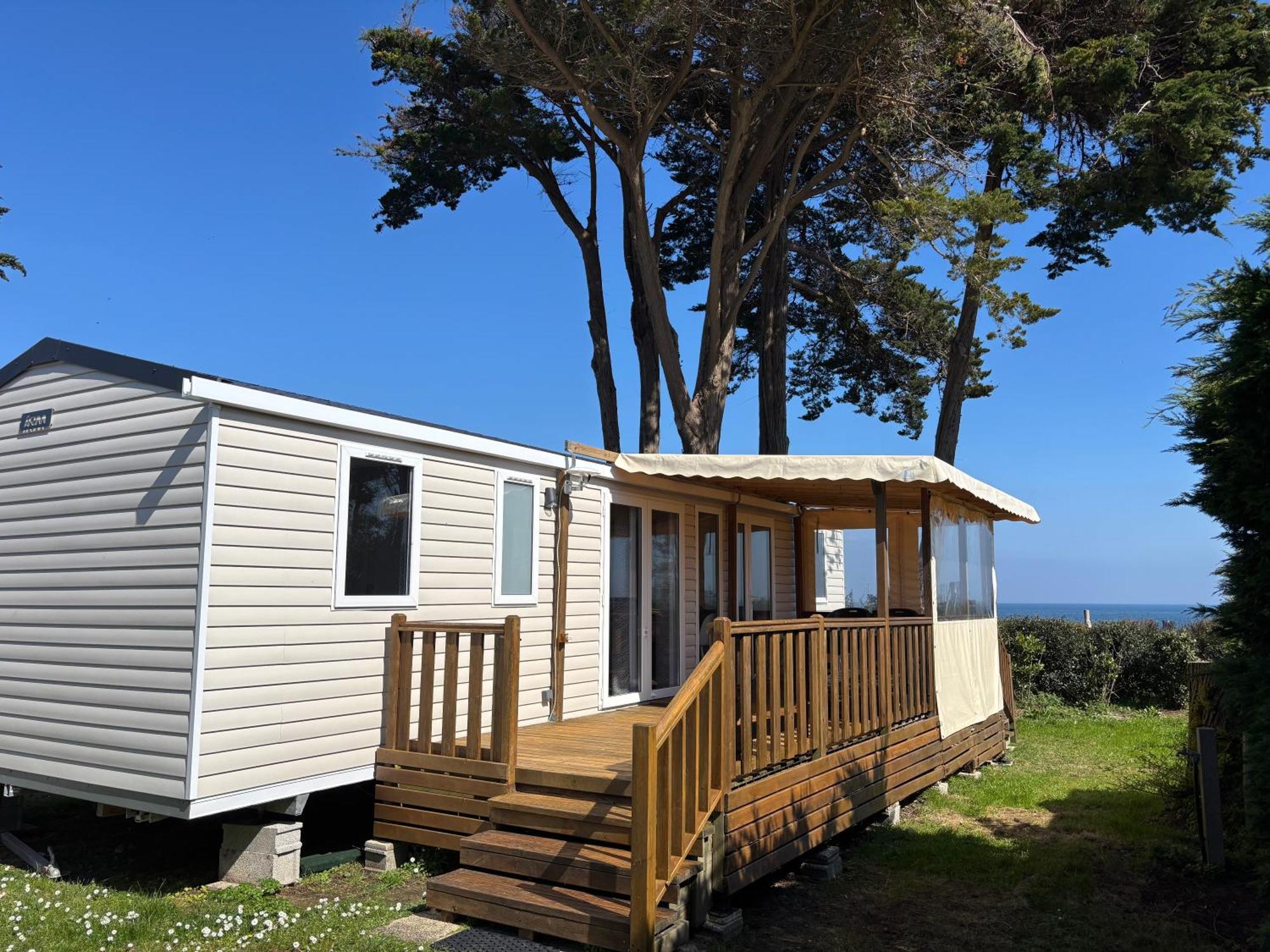 Mobilhomes Quiberon Camping Conguel - Bord De Mer Eksteriør billede