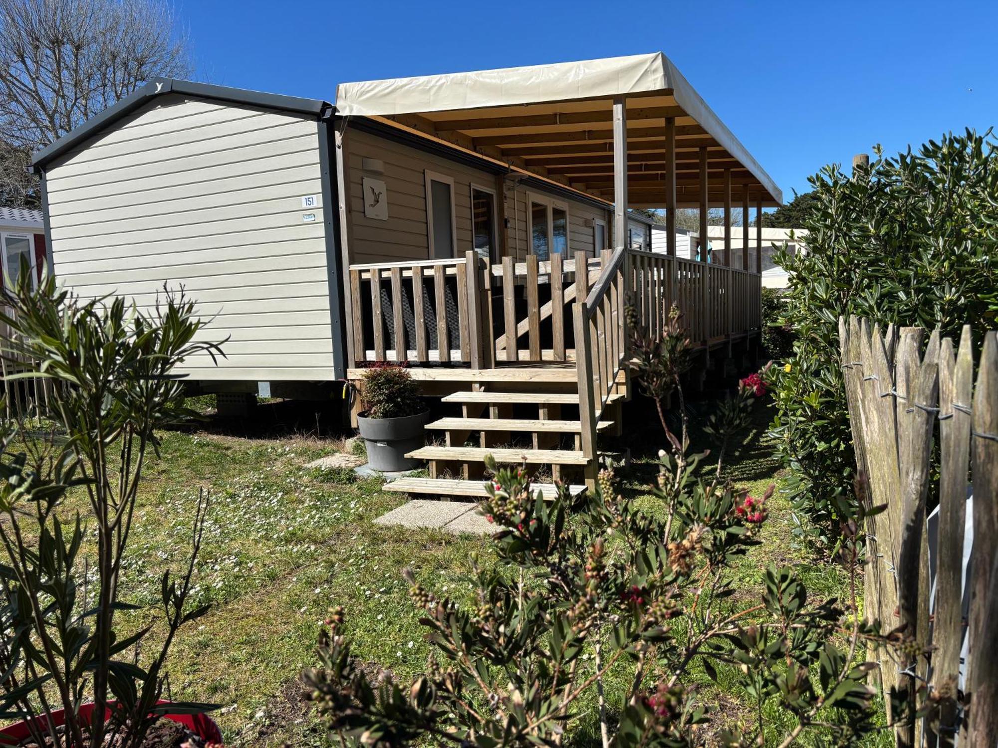 Mobilhomes Quiberon Camping Conguel - Bord De Mer Eksteriør billede