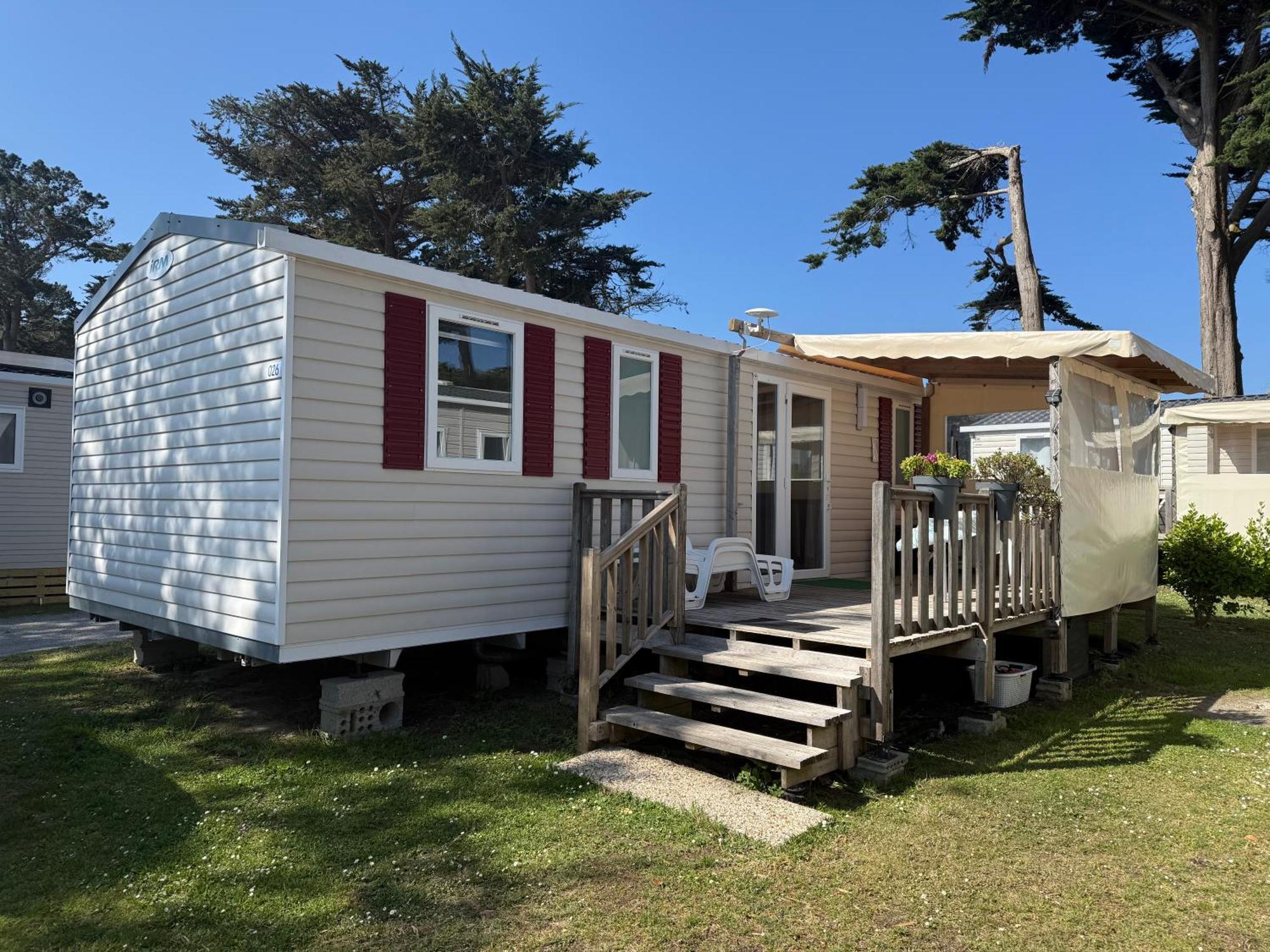 Mobilhomes Quiberon Camping Conguel - Bord De Mer Eksteriør billede